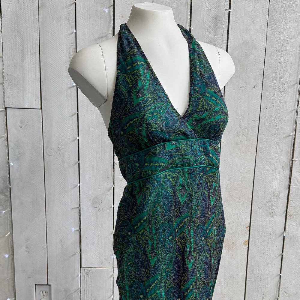 Laundry by Shelli Segal Halter Dress. 4